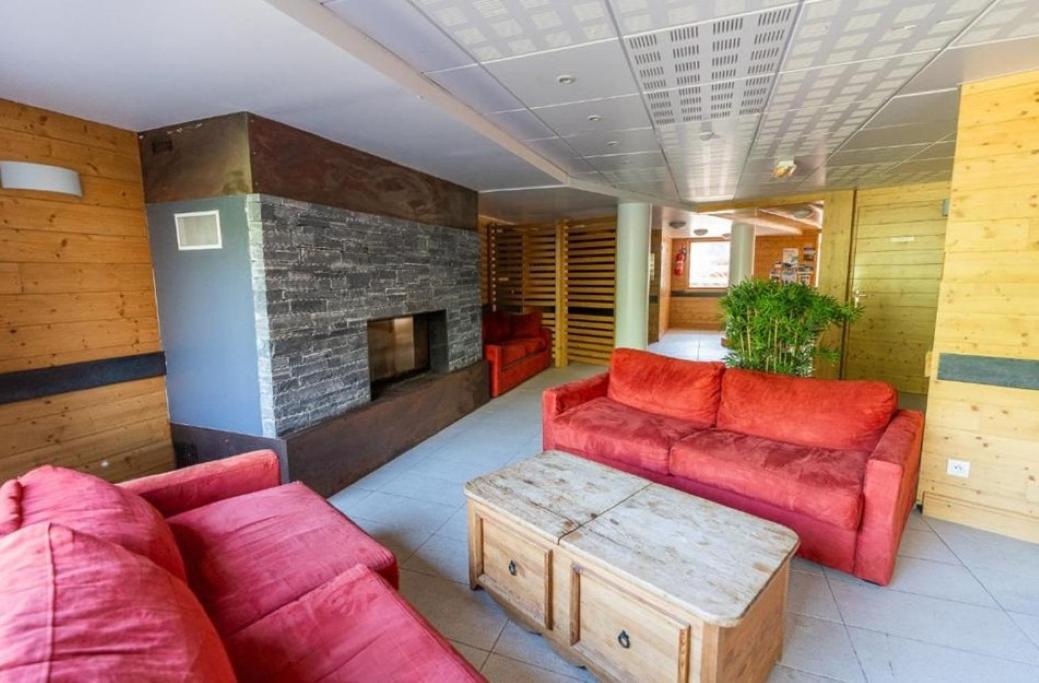 Apt T2 4 Couchages Dans Res. 4 * - Balcons Des Airelles 莱索尔 外观 照片