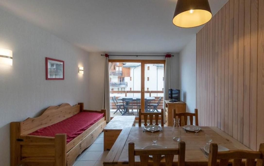 Apt T2 4 Couchages Dans Res. 4 * - Balcons Des Airelles 莱索尔 外观 照片