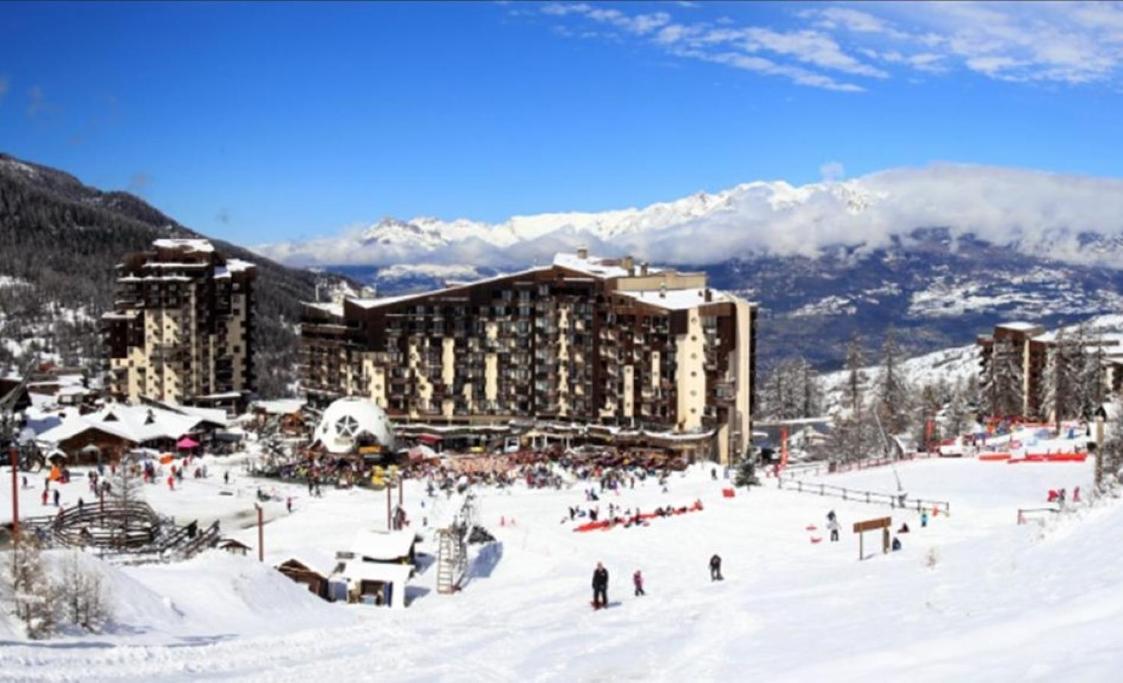 Apt T2 4 Couchages Dans Res. 4 * - Balcons Des Airelles 莱索尔 外观 照片